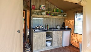 Safari tent Comfort with bathroom