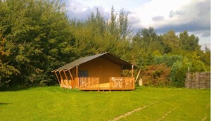 Safari tent Comfort with bathroom