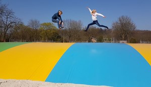 Playground, airtrampoline