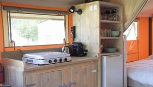 Budget Glamping Safaritent