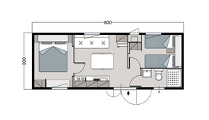 Mobile home Country airco