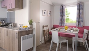 Mobile home Excellent Deluxe - living room, kitchen